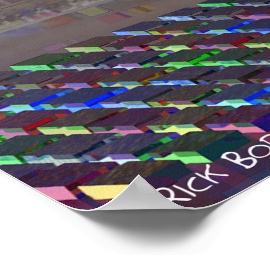 Vluchtelingen in een computer poster (Hoek)