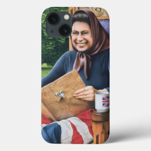 Vluchtelingen uit Engeland 1975 iPhone 13 Hoesje