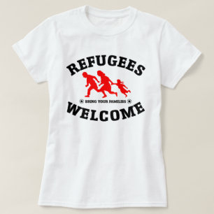 Vluchtelingen Welkom bij je familie T-shirt