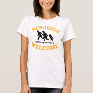 Vluchtelingen Welkom bij je familie T-shirt
