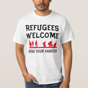 Vluchtelingen Welkom bij je familie T-shirt