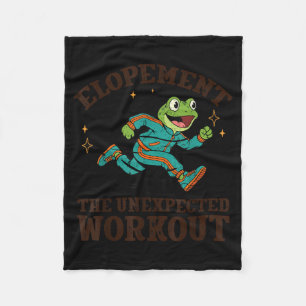 Vluchten De Onverwachte Workout Grappig Autisme Fleece Deken