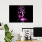 Vluchten in Pinks door Kat Ann Poster (Thuiskantoor)