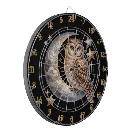 Vluchten naar Fancy Throws Dartbord (Voorkant Links)