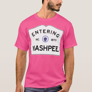 Vluchten naar Mashpee Massachusetts - Commonwealth T-shirt