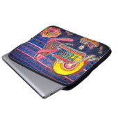 Vluchtgrond Laptop Sleeve (Voorkant onderkant)