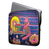 Vluchtgrond Laptop Sleeve (Voorkant Links)