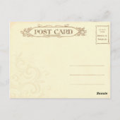 Vluchtige  Franse Briefkaarten (Achterkant)