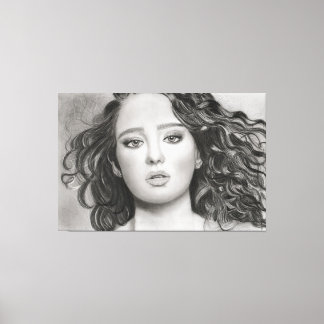 Vluchtige Schoonheid Canvas Afdruk
