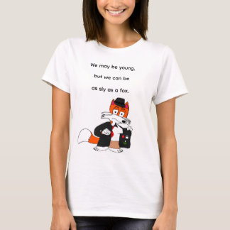 Vluchtige Vos - Dames T-Shirt