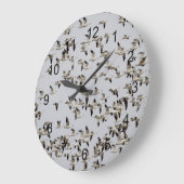 Vluchtkuil van ganzen grote klok (Hoek)