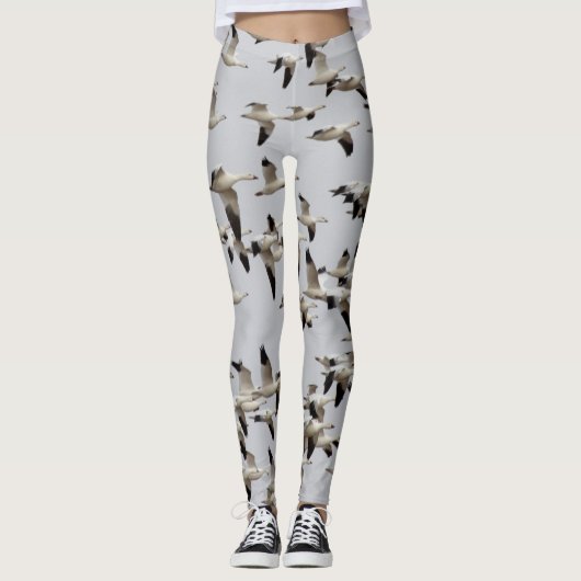 Vluchtkuil van ganzen leggings (Voorkant)