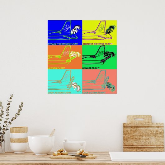 Vluchtmethode Poster (Keuken)