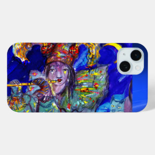 VLUCHTSTAND IN BLUE/Venetië, carnavalsnacht iPhone 15 Mini Hoesje