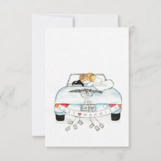 Vluchtwagen Save The Date