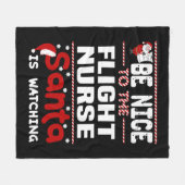 Vluchtzuster Fleece Deken (Voorkant (Horizontaal))