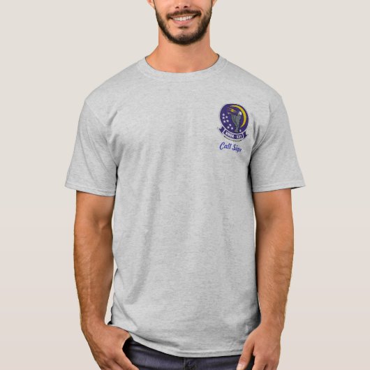 VMFA 531 met fantoomlicht- lichtgekleurd T-shirt (Voorkant)