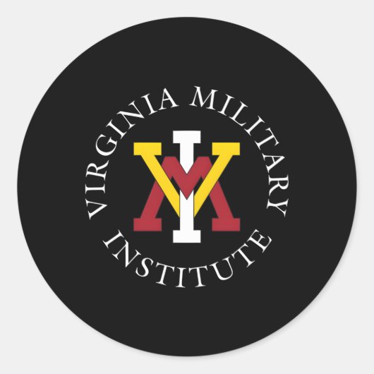 VMI-sleutelsetstempel Ronde Sticker (Voorkant)