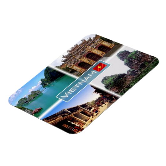VN Vietnam - UNESCO - Magneet (Linkerzijde)