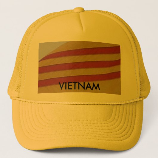 VNCH VN Flag_2_2 Trucker Pet (Voorkant)