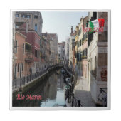 VNT043 VENICE, Rio Marin, Veneto, Italië, Tegeltje (Voorkant)