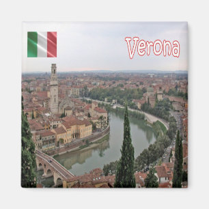 VNT082 VERONA, Veneto, Italië, Fridge Magneet