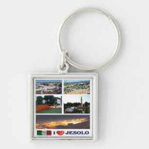 VNT113 JESOLO I Love, Mosaic, Italy, Sleutelhanger
