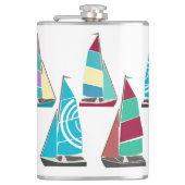 Vntage Dinghies Heupfles (Voorkant)