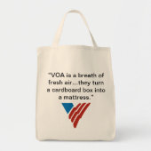 VOA-Canvas tas (Voorkant)