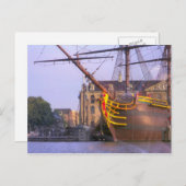 VOC Amsterdam Briefkaart (Voorkant / Achterkant)