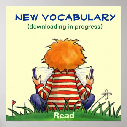 Vocabulair Poster downloaden (Voorkant)