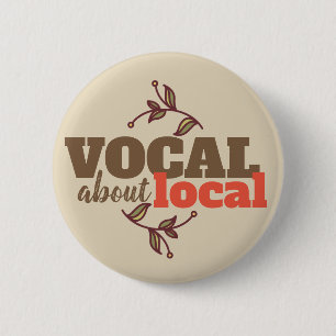Vocal About Local, knop Ronde Button 5,7 Cm
