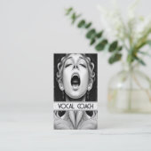 Vocal Coach Visitekaartje (Staand voorkant)