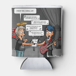 Vocalist Muziek Humor Funny Pun Koelbox Blikjeskoeler