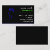 Vocalistisch Visitekaartje (Voorkant / Achterkant)
