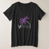 VOcation Cancun Femmes Plus T-shirt (Design devant)