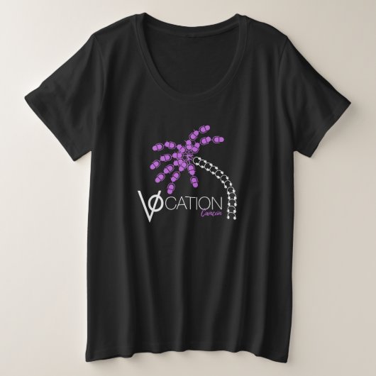 VOcation Cancun Womens Plus T-Shirt (Design voorkant)