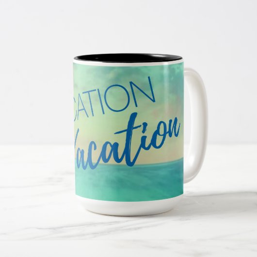 VOcation Vacation Mug (Devant droit)