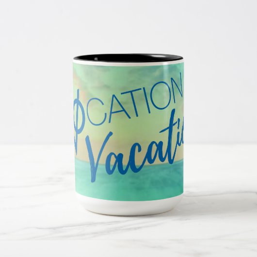 VOcation Vacation Mug (Centre)
