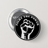 Vocht de macht ronde button 5,7 cm (Voorkant /achterkant)