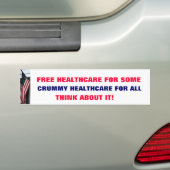 Vochtbalsticker met gratis gezondheidszorg bumpersticker (Op auto)
