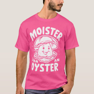 Vochter Dan Een Oester Grappige Humor Oesterepelde T-shirt