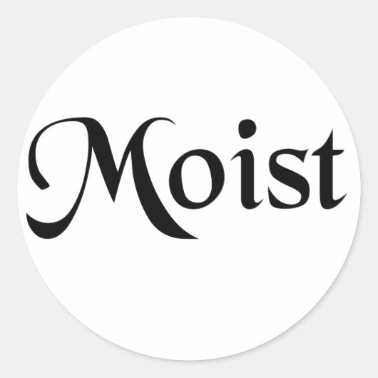 Vochtige Sticker (Voorkant)