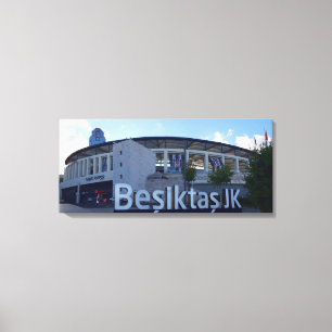 Vodafone Arena, het startstadion van Besiktas Canvas Afdruk