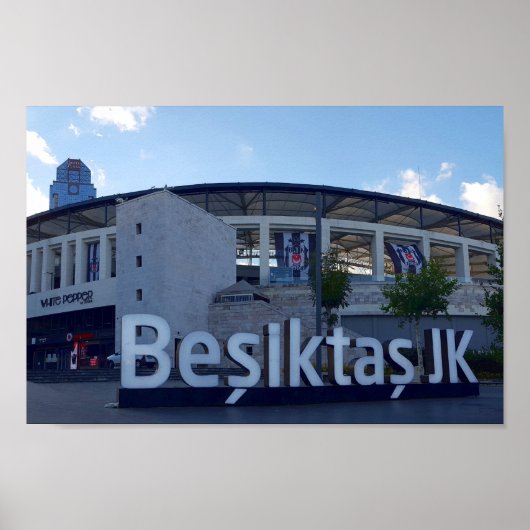 Vodafone Arena, het startstadion van Besiktas Poster (Voorkant)