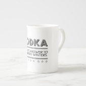 VODKA aangepaste mokken (Voorkant rechts)