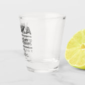 VODKA-aangepaste naam Shot Glas (Rechts)
