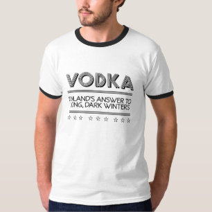 VODKA aangepaste shirten en jassen T-shirt