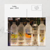 Vodka Briefkaart (Voorkant / Achterkant)