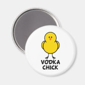 Vodka Chick Magneet (Voorkant / Achterkant)